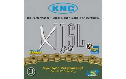 Lant, KMC, X11 SL Gold, 112 zale 