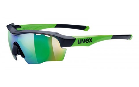 Ochelari de soare, Uvex, SPORTSTYLE 104, verde-negru