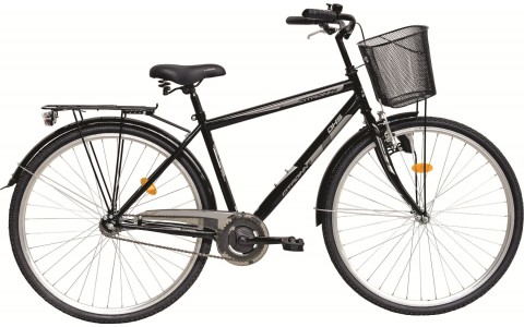 Bicicleta Oras, DHS, Citadinne 2831 (2016), Negru, Jante 28 inch