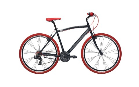Bicicleta Adriatica Boxter RT 28 18V neagra 50 cm