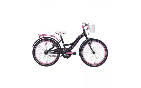 Bicicleta Adriatica Girl 20 negru/roz