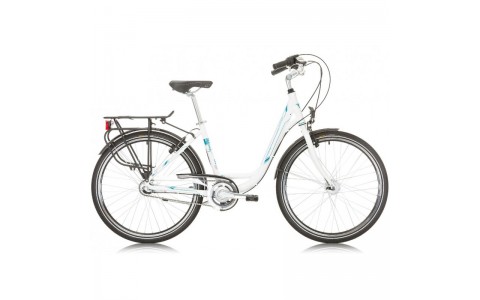 Bicicleta Dama Sprint Solara Lady Nexus 26 alba 2017-430 mm