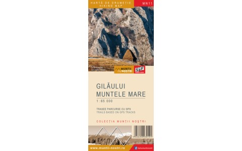 Harta de Drumetie- Muntii Gilau- Muntele Mare