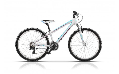 Bicicleta fete Cross Speedster 26, alb-albastru-mov