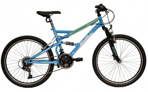 Bicicleta MTB Copii,DHS TERRANA 2445 (2016),24 inch, Albastru