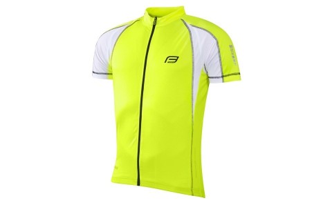 Tricou ciclism Force T10 fluo M