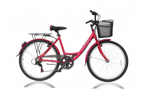 Bicicleta Ultra Riviera, 26, 420mm, rosu