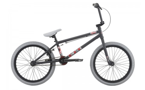 Bicicleta BMX HARO Downtown negru mat 20.3 2018