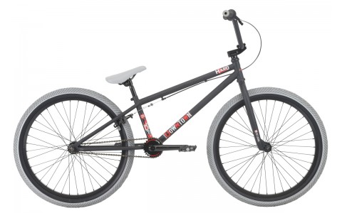 Bicicleta BMX HARO Downtown roata 24 T/T 21.7 negru mat 2018