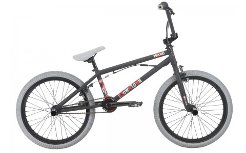Bicicleta BMX HARO Downtown DLX negru mat 20.3 2018